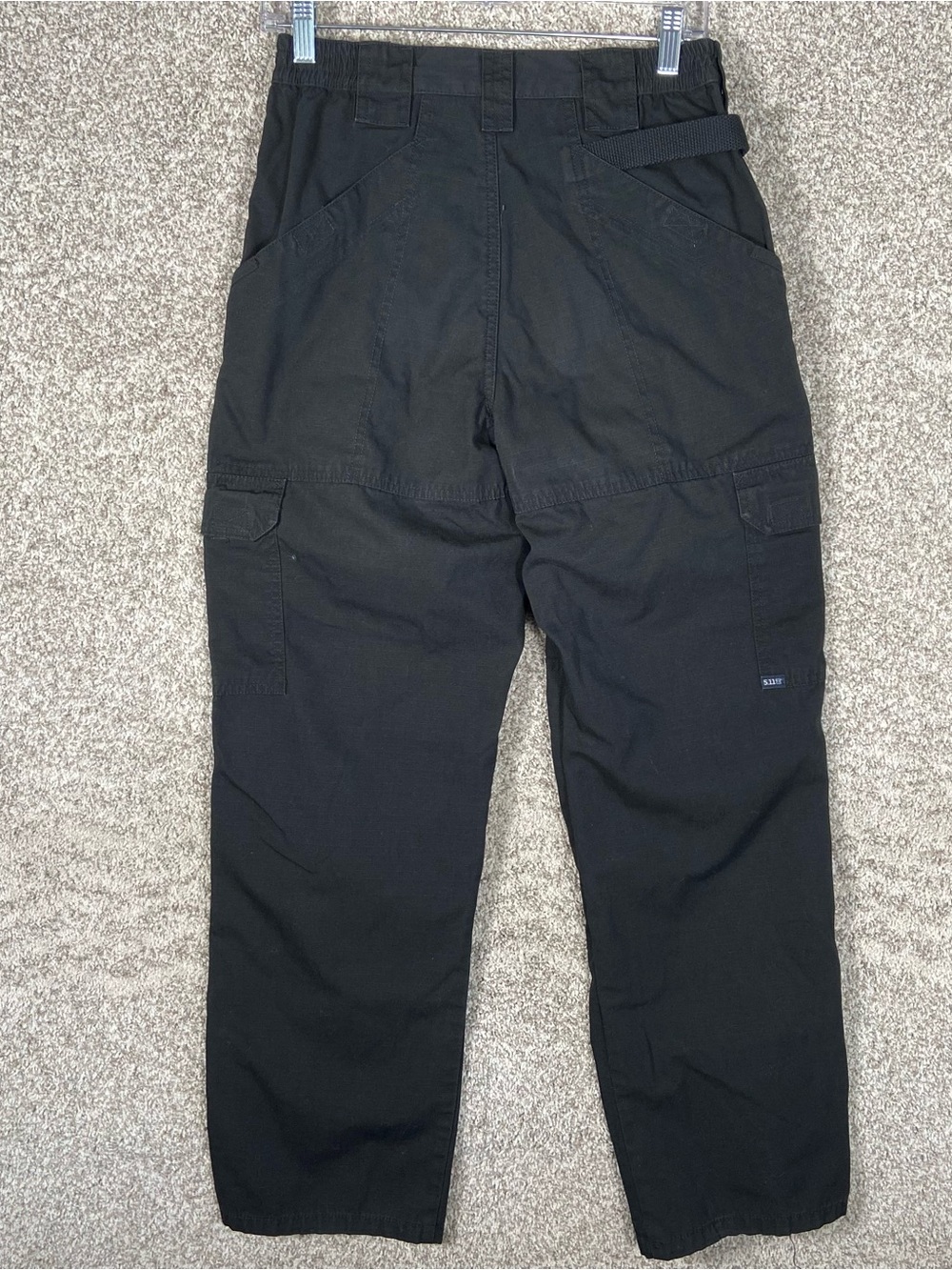 5.11 Tactical Taclite Pro Pants Men 28x30 Black Cargo Work Outdoor Ripstop - Picture 2 of 6